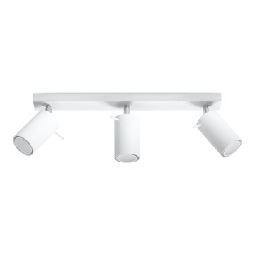 Bodové svietidlo RING 3 3xGU10/40W/230V biela