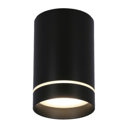 Bodové svietidlo TUBA 1xGU10/15W/230V čierna