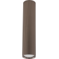 Bodové svietidlo TUNE L 1xGU10/10W/230V 24 cm hnedé