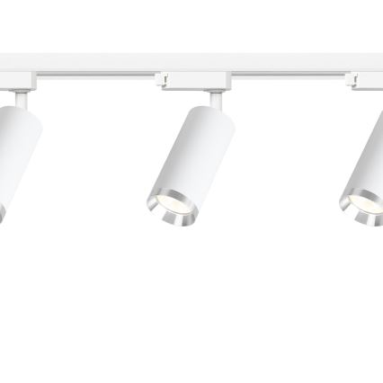 Bodové svietidlo v lištovom systéme MICA 3xGU10/10W/230V biele/matný chróm
