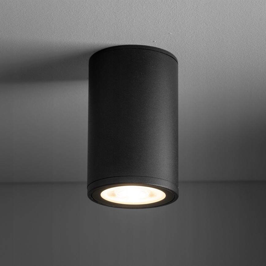 Bodové svietidlo VIVO 1xGX53/10W/230V 10 cm čierna