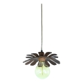 Bohemia-Design - Luster na lanku 1xE27/60W/230V bronzový