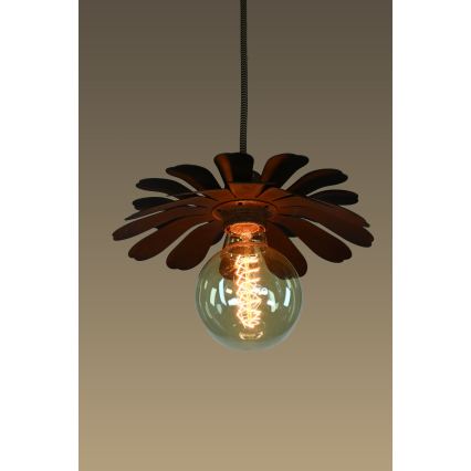 Bohemia-Design - Luster na lanku 1xE27/60W/230V bronzový