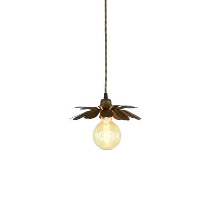 Bohemia-Design - Luster na lanku 1xE27/60W/230V bronzový