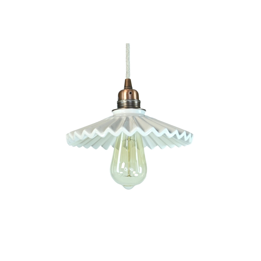 Bohemia-Design - Porcelánový luster na lanku 1xE27/60W/230V
