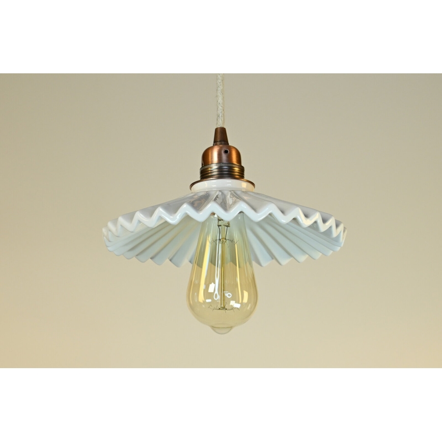 Bohemia-Design - Porcelánový luster na lanku 1xE27/60W/230V