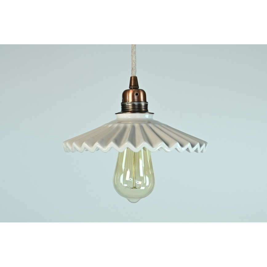 Bohemia-Design - Porcelánový luster na lanku 1xE27/60W/230V