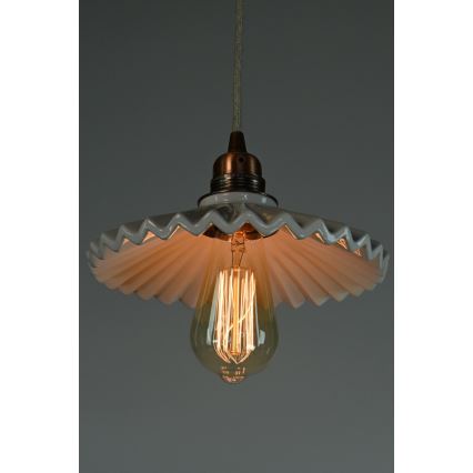 Bohemia-Design - Porcelánový luster na lanku 1xE27/60W/230V