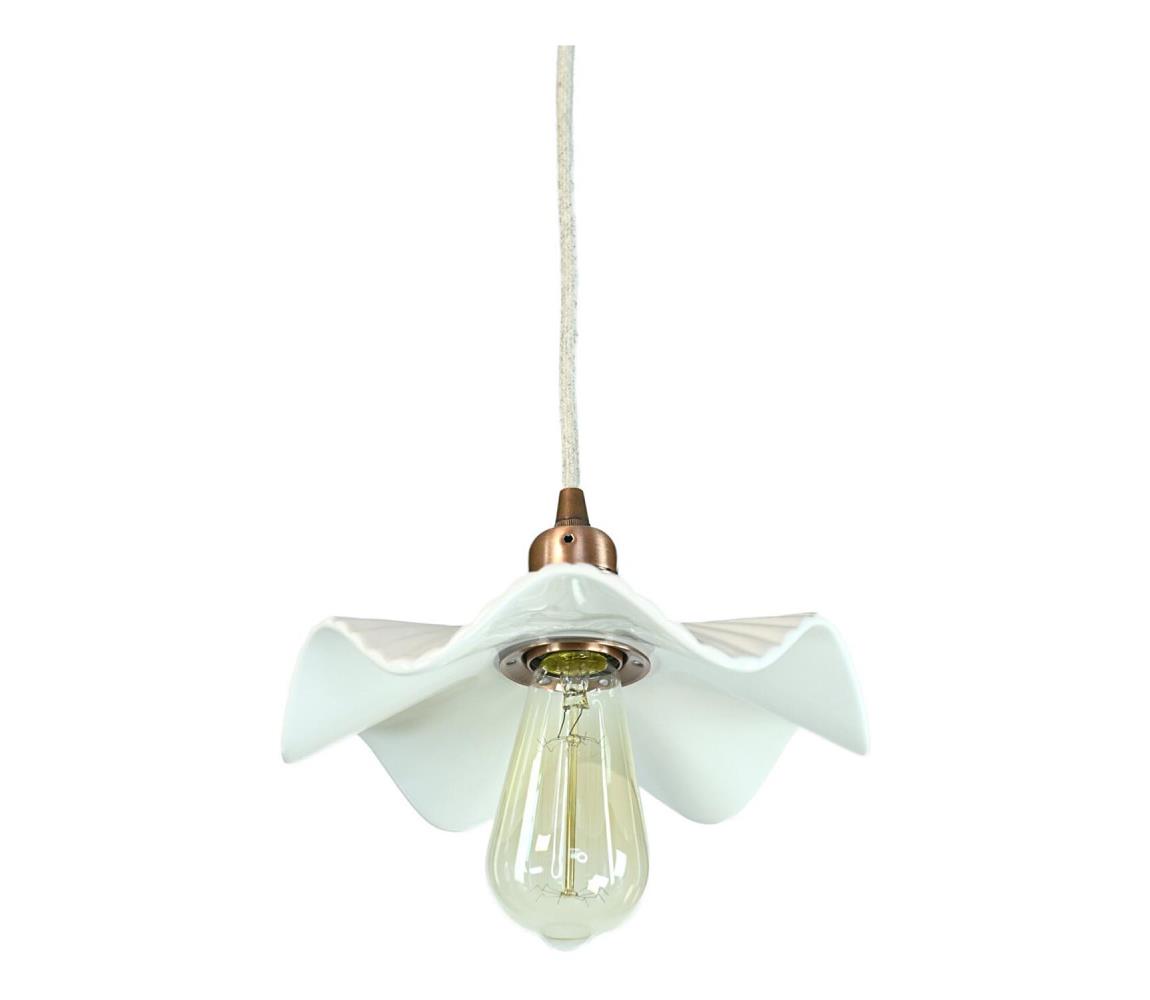 Bohemia-Design - Porcelánový luster na lanku 1xE27/60W/230V PLL07052
