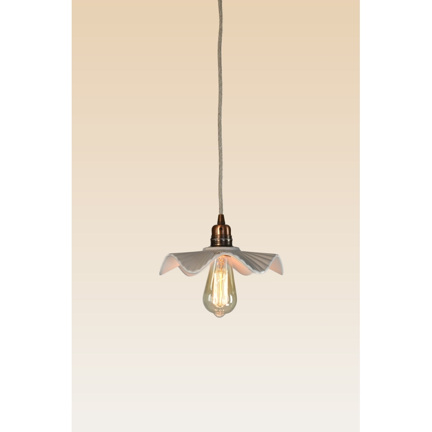 Bohemia-Design - Porcelánový luster na lanku 1xE27/60W/230V