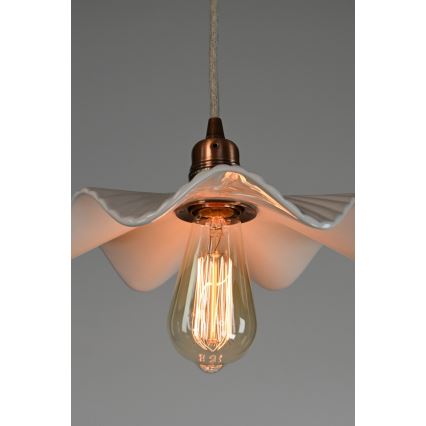 Bohemia-Design - Porcelánový luster na lanku 1xE27/60W/230V