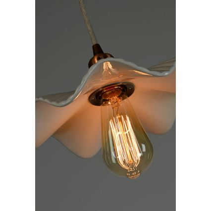 Bohemia-Design - Porcelánový luster na lanku 1xE27/60W/230V