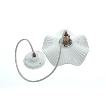 Bohemia-Design - Porcelánový luster na lanku 1xE27/60W/230V