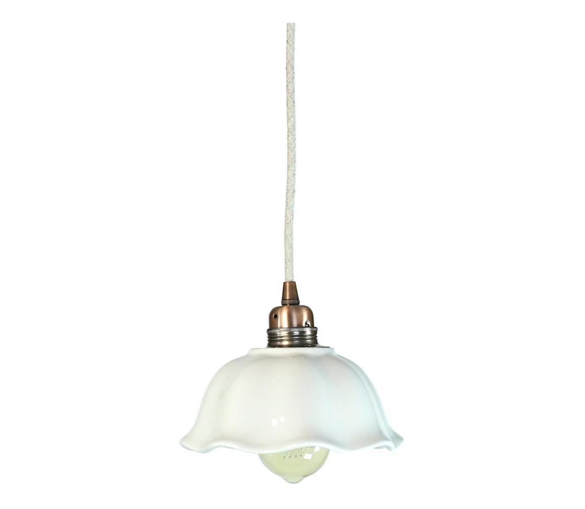 Bohemia-Design - Porcelánový luster na lanku 1xE27/60W/230V PLK07053