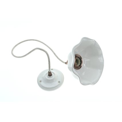 Bohemia-Design - Porcelánový luster na lanku 1xE27/60W/230V