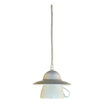 Bohemia-Design - Porcelánový luster na lanku 1xE27/60W/230V