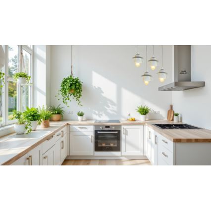 Bohemia-Design - Porcelánový luster na lanku 1xE27/60W/230V