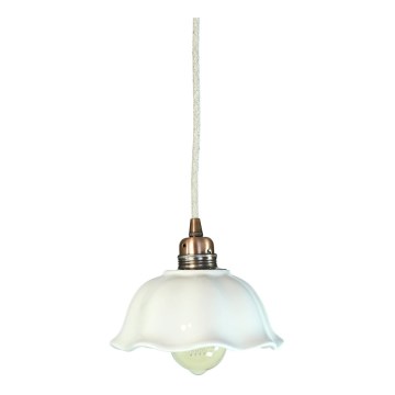 Bohemia-Design - Porcelánový závesný luster na lanku 1xE27/60W/230V