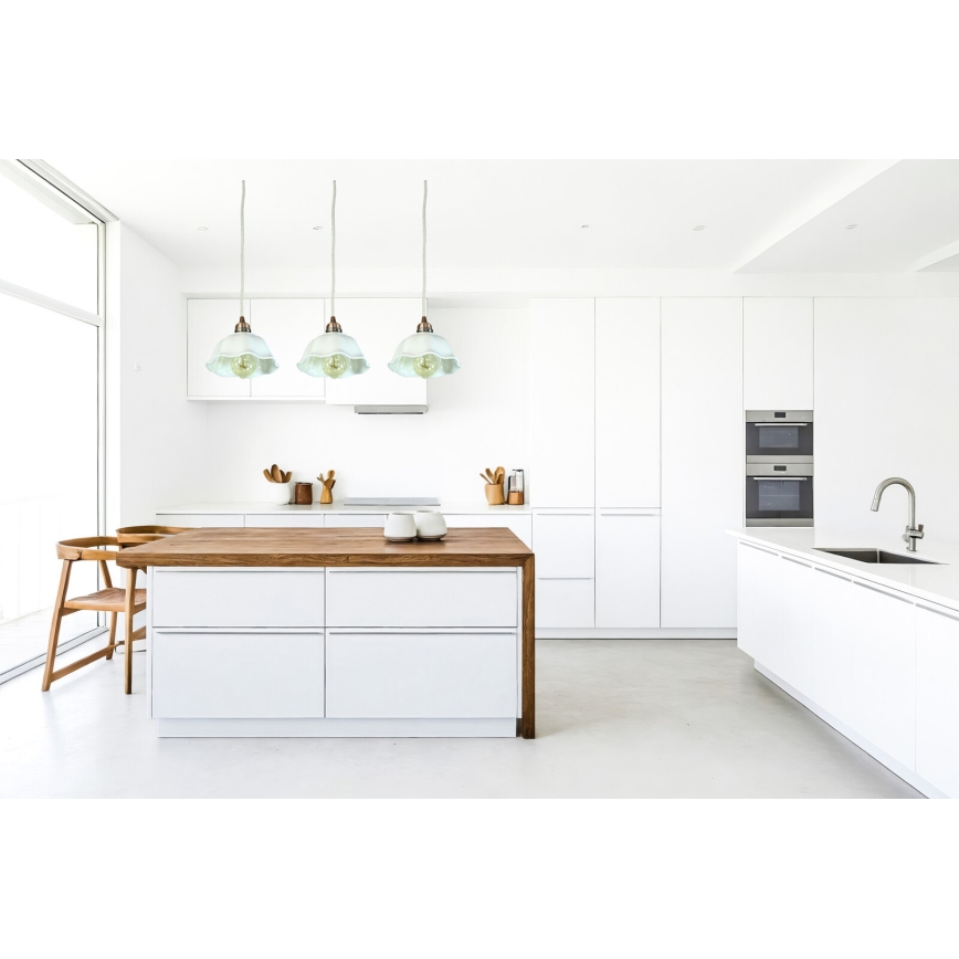Bohemia-Design - Porcelánový závesný luster na lanku 1xE27/60W/230V
