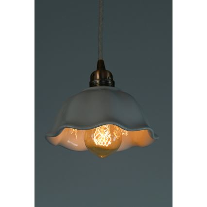 Bohemia-Design - Porcelánový závesný luster na lanku 1xE27/60W/230V