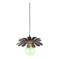 Bohemia-Design - Závesné svietidlo na lankách 1xE27/60W/230V bronzové