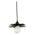 Bohemia-Design - Závesný luster na lankách 1xE27/60W/230V čierny