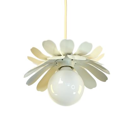 Bohemia-Design - Závesný luster na lanku 1xE27/60W/230V, krémový