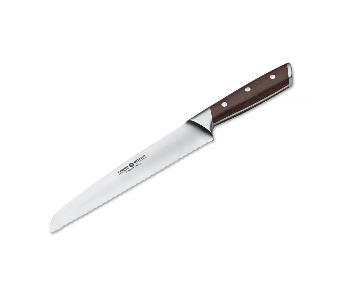 Böker - Kuchynský nôž na pečivo FORGE WOOD 22 cm javor 03BO513