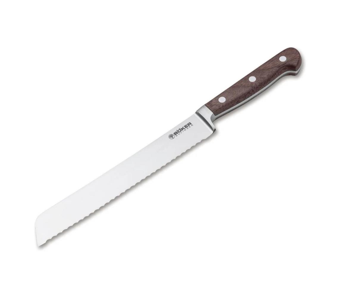 Böker - Kuchynský nôž na pečivo HERITAGE 20,5 cm orech 130904