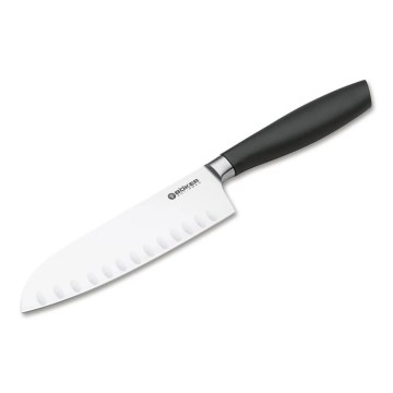 Böker - Kuchynský nôž santoku CORE PROFESSIONAL 16,5 cm čierny