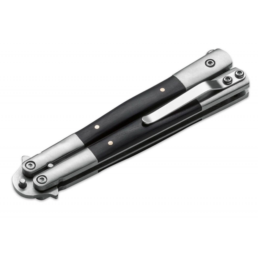 Böker - Vreckový nôž Magnum Balisong 22,5 cm pakka