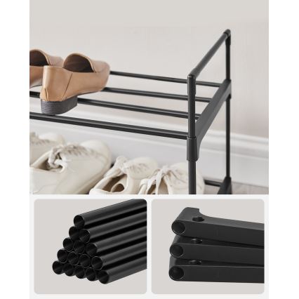 Botník ALVORO čierna