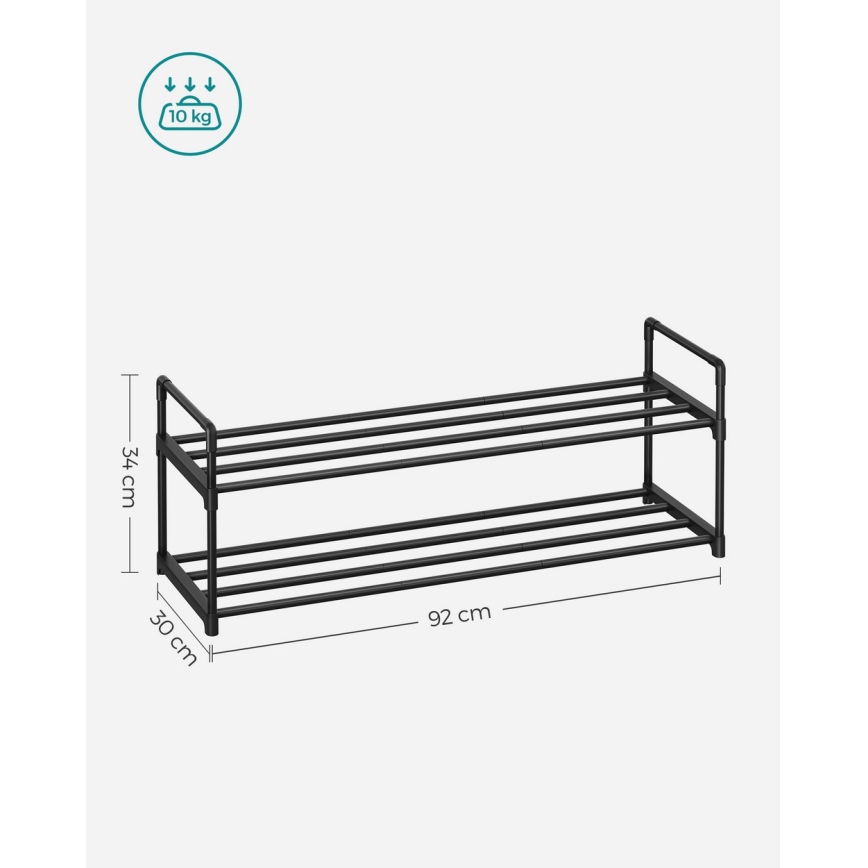 Botník ALVORO čierna