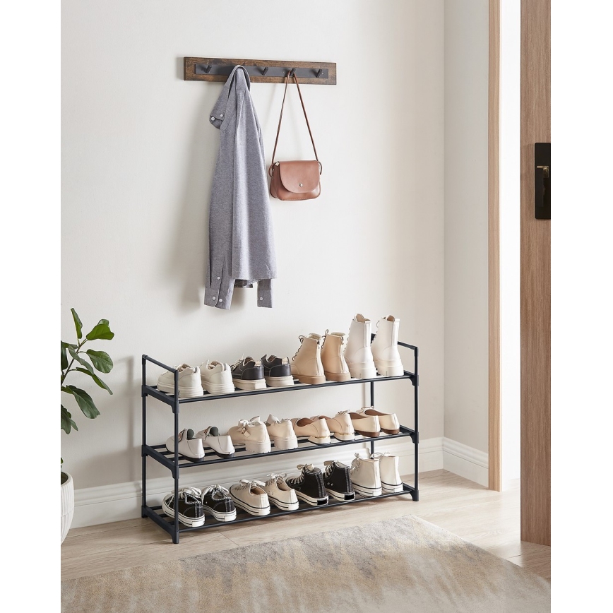 Botník ALVORO čierny