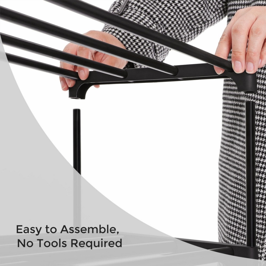 Botník ALVORO čierny