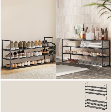 Botník ALVORO čierny