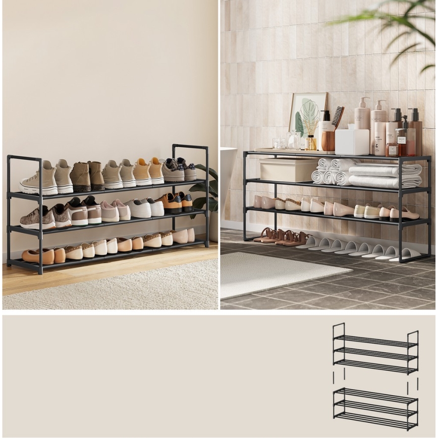 Botník ALVORO čierny