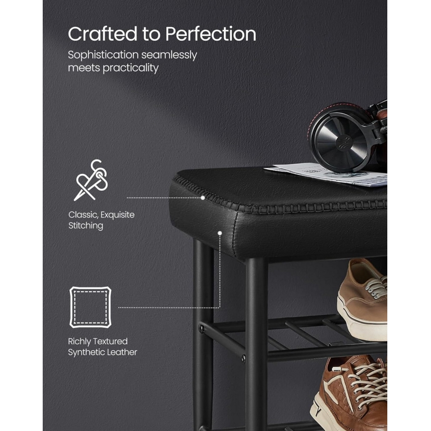 Botník ANDOR čierny