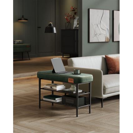 Botník ANDOR zelený/čierny