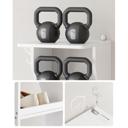 Botník BOTARO biela