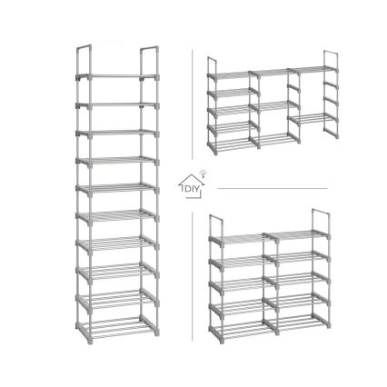 Botník BOXIFY sivý