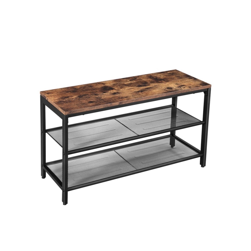 Botník DAVOR hnedá/čierna