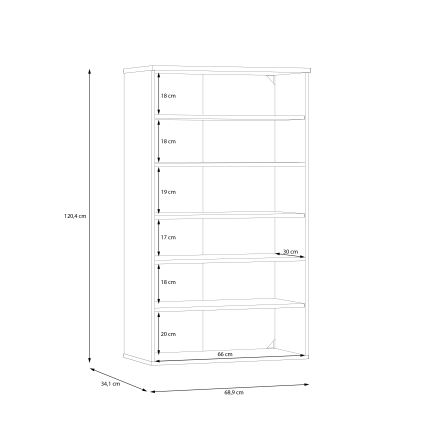 Botník ETON dub artisan