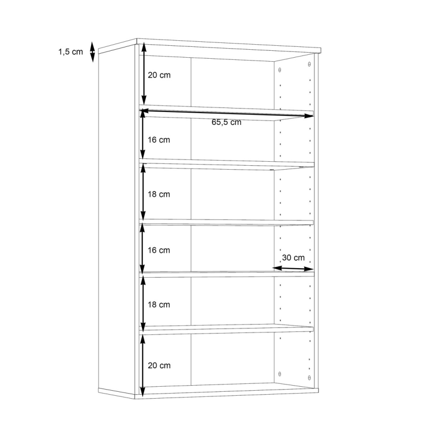 Botník ETON hnedá/antracit