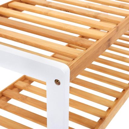 Botník MATE hnedá/biela