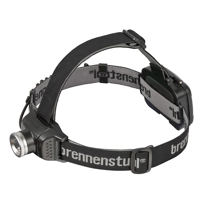 Brennenstuhl - LED Čelovka LuxPremium LED/3xAA IP44 čierna