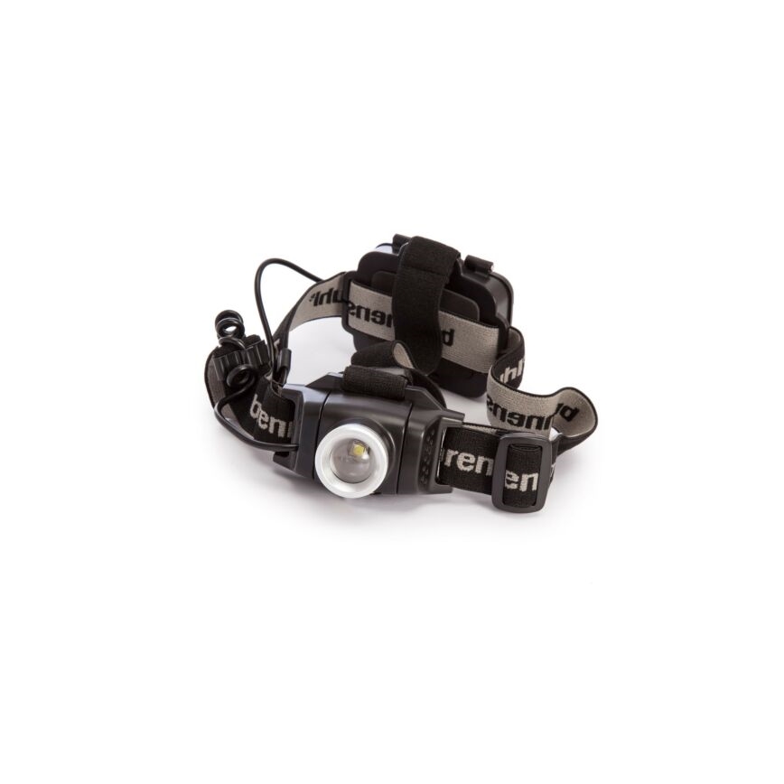 Brennenstuhl - LED Čelovka LuxPremium LED/3xAA IP44 čierna