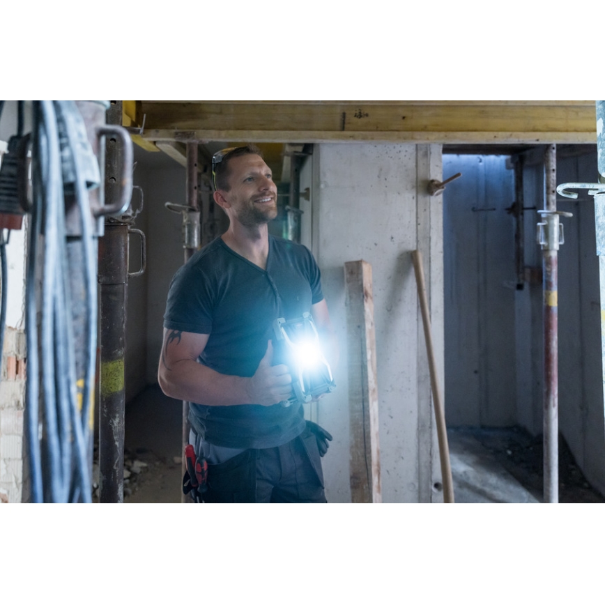 Brennenstuhl - LED Nabíjací reflektor LED/15W/5V 5000 mAh IP65