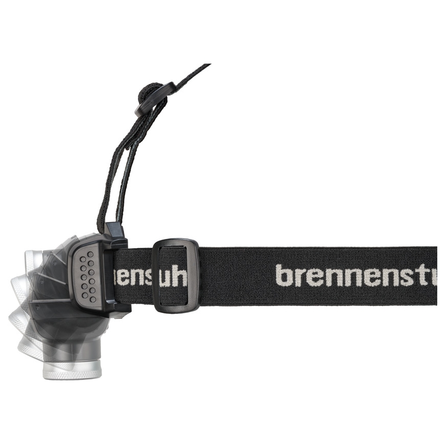Brennenstuhl - LED Nabíjacia čelovka LuxPremium LED/2600mAh IP44 čierna