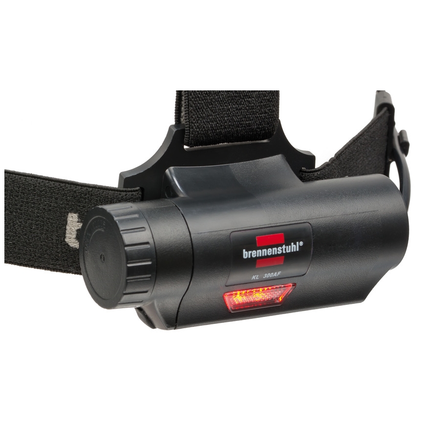 Brennenstuhl - LED Nabíjacia čelovka LuxPremium LED/2600mAh IP44 čierna